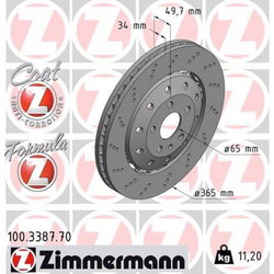 Zimmermann Δισκόπλακα - 100.3387.70