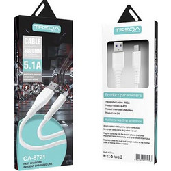 Treqa Καλώδιο ταχείας φόρτισης CA-8721 micro 3m 5,1A