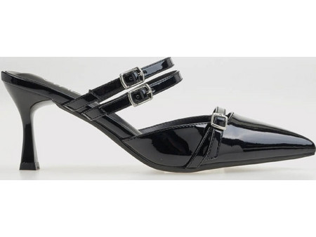VERDE 28-04126 ΓΥΝΑΙΚΕΙΑ MULES ΜΑΥΡΟ