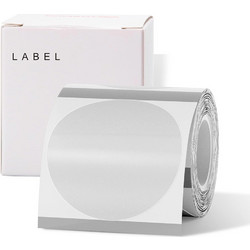 NIIMBOT THERMAL LABEL PAPER 50*50-150 TRANSPARENT ROUND