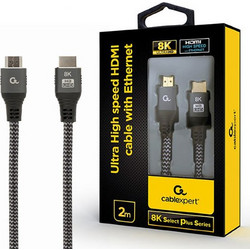 CABLEXPERT ULTRA HIGH SPEED HDMI CABLE,8K SELECT PLUS SERIES 2M