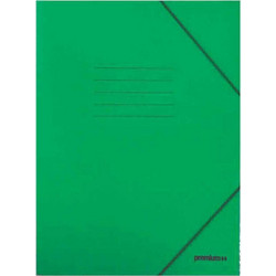Φάκελος με λάστιχο Premioum prespan λαχανί 25X35 (12807)