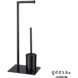 Επιδαπ. Πιγκάλ Με Ανακλινόμενη Χαρτοθήκη Black Matt SEALSKIN 800203-400