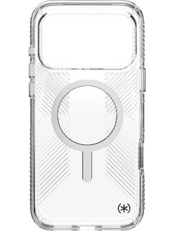 Speck Presidio Perfect-Clear Grip MagSafe Θήκη για iPhone 17 Pro Max Clear/Silver 150982-3223