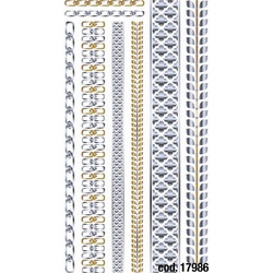17986 TEMPORARY TATTOOS JEWELRY INSPIRED