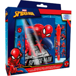 Marvel Spiderman Diary + Magic pen