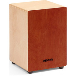 VEVOR Κρουστό Κουτί Cajon από Ξύλο Σημύδας με Χορδές Κιθάρας MXGCGKJTXWBXZSUG4001V0