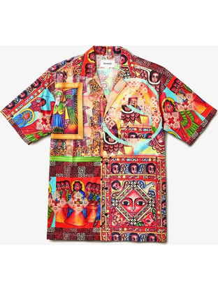 DIAMOND Men Icon Woven Shirt - MULTI - A20DMTB003