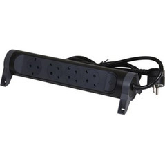 Legrand SurgeArrest 4 Outlets 1.5m Black