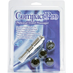 You2Toys Compact Pro Δονητής Μασάζ 9cm Ασημί