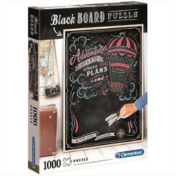 Puzzle Clementoni Blackboard Never Stop Exploring 1000 Κομμάτια