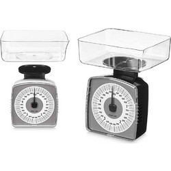 Ζυγαριά 5kg/900ml 2χρώμ/13,5 x 16 x 20,5 cm. - Plastona