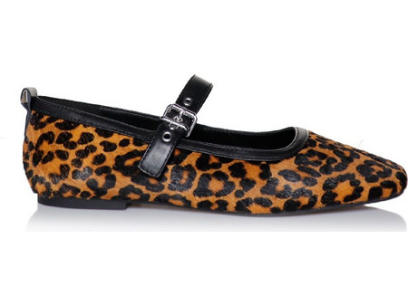 Tommy Hilfiger ΜΠΑΛΑΡΙΝΕΣ EN0EN02885 0HE TJW MARYJANE LEOPARD BALLERINA