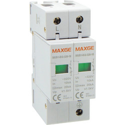 ΑΝΤΙΚΕΡΑΥΝΙΚΑ ΡΑΓΑΣ T2 2P 20kA 320VAC SGS1 MAXGE (ΣΕΤ ΜΕ 2)