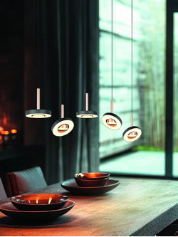 Trio Lighting Κρεμαστό Φωτιστικό Οροφής Ράγα Πολύφωτο GU10 Μαύρο 334410565
