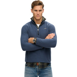 Superdry Ανδρικό Αθλητικό Φούτερ με Κουκούλα Navy Μπλε M2014024A-JUA