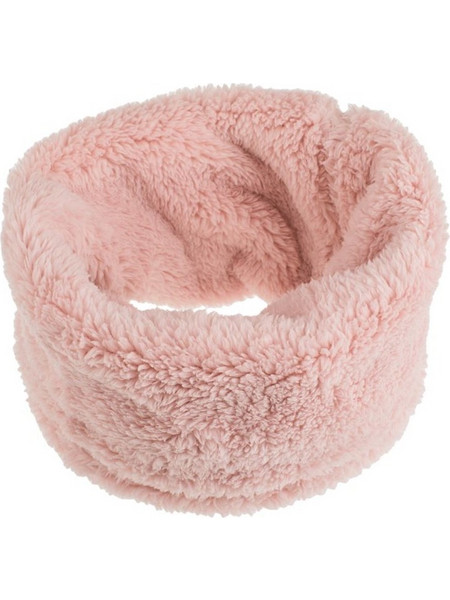 Λαιμός Γυναικείος Fleece Χνουδωτός Pink Nude με Κορδόνι