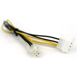 VCom Adapter Molex Male to 4Pin P4 ATX - (CE309-0.3m)