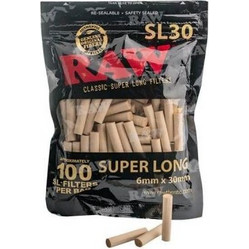 RAW Black Slim Φιλτράκια (100τμχ)