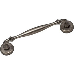 Roline Κ383 Λαβή Εξώπορτας από Ορείχαλκο Old Silver με Kέντρα 228mm
