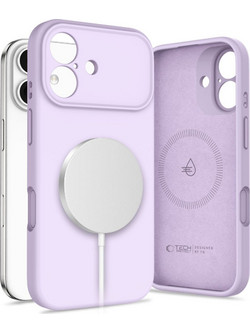 Θήκη Tech Protect iPhone 17 Silicone Fit Mag MagSafe - Mauve