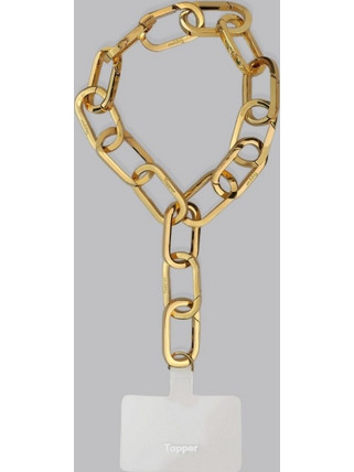 Tapper Αλυσίδα Χειρός με Carabiner Universal Χρυσή 18K Gold 1363