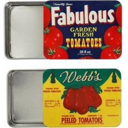 κουτί μεταλ.με καπάκι TOMATO 2σχ. - Plastona