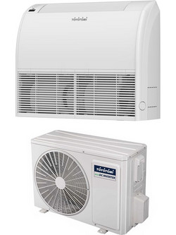 Toyotomi CFT24IUINVR32/OU241INVR32 Επαγγελματικό Κλιματιστικό Inverter Δαπέδου 24000 BTU με Ψυκτικό Υγρό R32