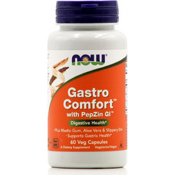Now Foods Gastro Comfort Πεπτικό Βοήθημα 60 Κάψουλες