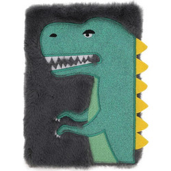 T-Rex A5 Plush Lined Notebook