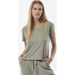 Body Action Γυναικείο Αθλητικό T-Shirt Κυπαρισσί 051320-01