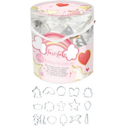 Scrap Cooking Κάδος με 16 Κουπ-Πατ Μπισκότων Παραμύθι Μονόκεροι-Νεράιδες-Πεταλούδες κ.α