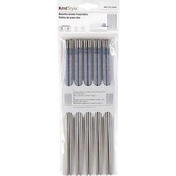 Chopsticks Φαγητού Μεταλλικά 22.5εκ. - 5 ζευ