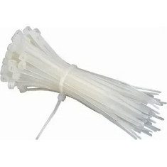 Δεματικά Καλωδίων (cable Ties) 2,5*100mm 100 Τεμάχια Λευκά