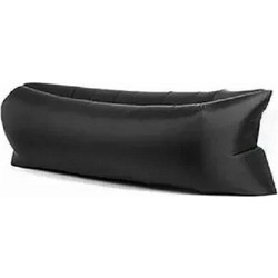 EASYLAZY ΦΟΥΣΚΩΤΟ ΣΤΡΩΜΑ ΚΑΙ ΚΑΘΙΣΜΑ ΞΑΠΛΩΣΤΡΑ LAZY BAG-INFLATABLE AIR SOFA BLACK