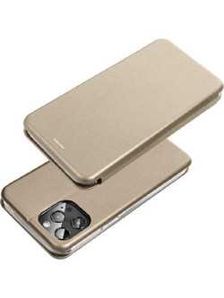 ΘΗΚΗ ΒΙΒΛΙΟ FORCELL ELEGANCE ΓΙΑ IPHONE 17 - ΧΡΥΣΗ