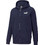 Puma Essentials Logo Ανδρική Ζακέτα Φούτερ με Κουκούλα και Φερμουάρ Μπλε 586702-06