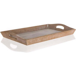 ΔΙΣΚΟΣ MDF 40x26cm RUSTIN WHITE 63917558 - Banquet(R) 1τμχ
