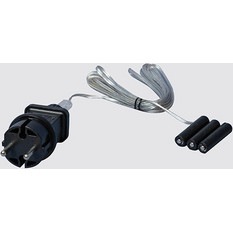 Eurolamp Μετασχηματιστής 4.5V Για Κουτί Από Λαμπάκια Μπαταρίας 3xAAA 3m Καλώδιο 600-19891