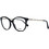 Max Mara MM5027 001 Γυναικείος Σκελετός Γυαλιών Οράσεως Κοκάλινος Μεταλλικός Ασημί Μαύρος