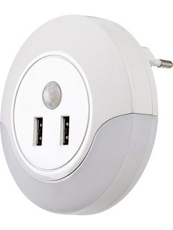 Dembo φωτάκι νυκτός LED 13.9W με αισθητήρα κίνησης και θύρα USB (76012)