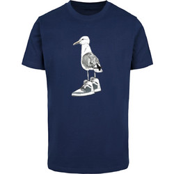 Seagull Sneakers Tee light navy