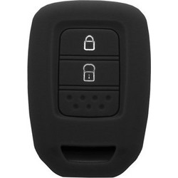 Θήκη κλειδιού για αυτοκίνητα Honda 1014-04, εύκαμπτη, μαύρη