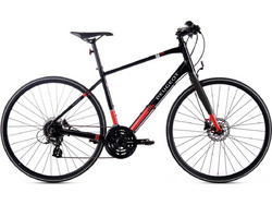 Peugeot T10 Ποδήλατο Trekking 28" Αλουμινίου με 24 Ταχύτητες και Δισκόφρενα Μαύρο