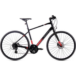 Peugeot T10 Ποδήλατο Trekking 28" Αλουμινίου με 24 Ταχύτητες και Δισκόφρενα Μαύρο