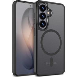 Crong Hybrid Matte Magnetic Back Cover Black (Samsung Galaxy S26+)