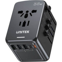 Unitek Travel Charger EU/US/UK/AUS PD 35W (P1121ABK01)