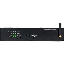 Streamit IRIS PRO Receiver - Eπαγγελματικός δέκτης ήχου