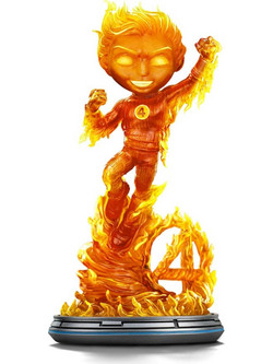 Iron Studios Fantastic Four MiniCo Human Torch 21cm