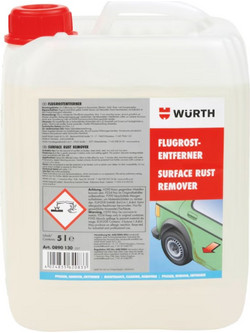 Wurth Surface Rust Remover - Υλικό Αφαίρεσης Σκουριάς Επιφανειών - 5 L - 0890130
